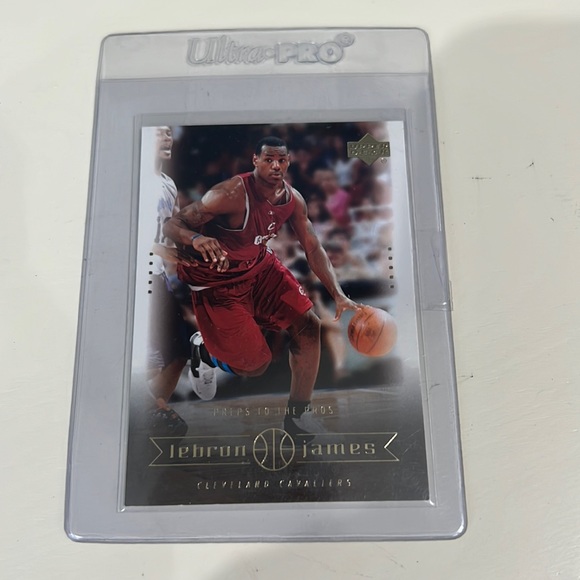 Lebron James - 2003 Upper Deck Preps To the Pros - Picture 1 of 6